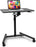 Duronic WPS37 Supporto per proiettore - Tavolo videoproiettore - Supporto mobile per laptop, PC portatile - Altezza regolabile - Carrello mobile con ruote - Ideale per presentazioni