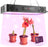 Duronic GLH90 Lampada da coltivazione a sospensione | Lampada per piante indoor 900 W | Lampada a spettro completo 60x LED: bianco, rosso e blu | 2 modalità: Veg & Bloom