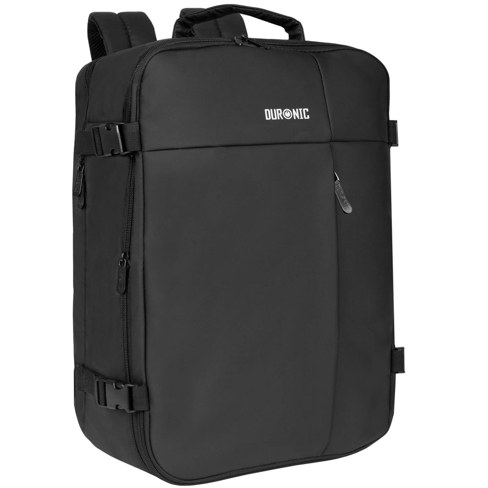 Duronic LB326 zaino da viaggio con tasca per laptop e tablet – 55 x 40 x 20 cm – bagaglio a mano / cabina universale – resistente all’acqua – viaggi, sport, scuola, outdoor, daypack