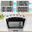 Duronic KS4000 Bilancia da cucina elettronica da muro | Bilancia ad alta precisione | Portata 1g / 3 kg | Funzione tara | Ideale per cucina e pasticceria