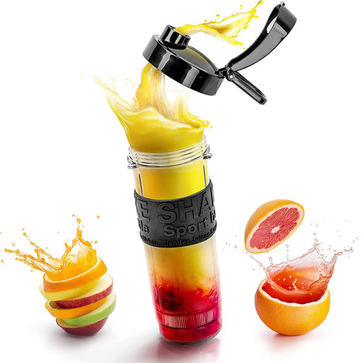 Duronic BB5 Borraccia 570 ml | Bottiglia per frullatore senza BPA | Compatibile con mixer Duronic BL510 e BL520 | Ideale per smoothie, campeggio, palestra, escursioni