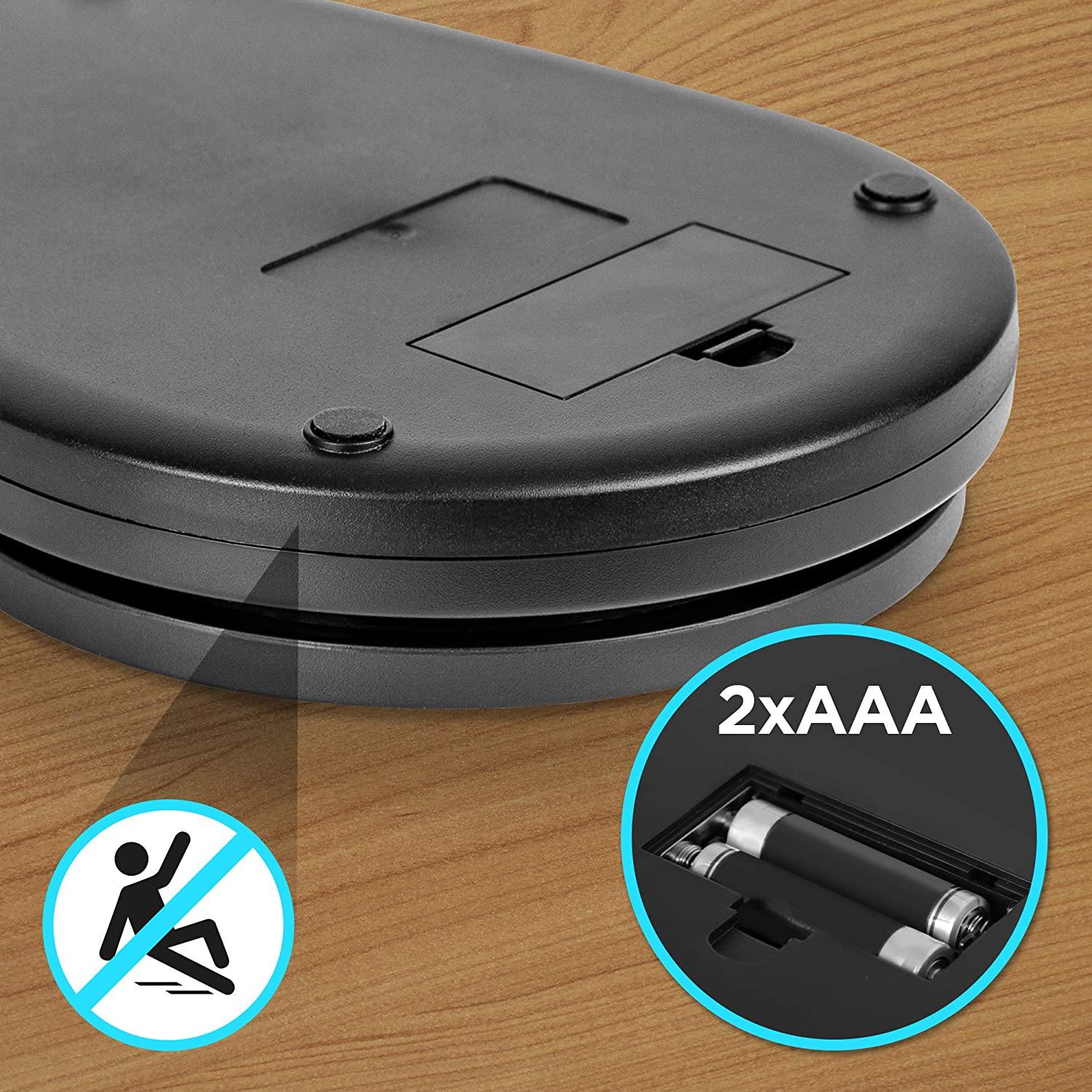 Duronic KS5000 BK/CR Bilancia da cucina digitale | Portata da 1g a 5kg | Ciotola 1,7L | Grande display retroilluminato | Funzione Tara | Bilancia ad alta precisione nera | Per cucina e pasticceria