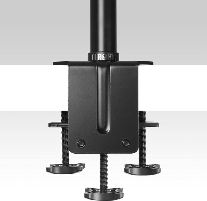 Duronic DM35POLE BK 60 cm Staffa per supporti monitor da scrivania – Staffa compatibile con le gamme DM15 DM25 DM35 DMG – Consente una maggiore flessibilità nel posizionamento dello schermo
