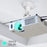 Duronic PB07XB Supporto universale per proiettore 10kg distanza dal soffitto 218mm montaggio parete / muro / soffitto staffa videoproiettore per casa ufficio sale riunioni