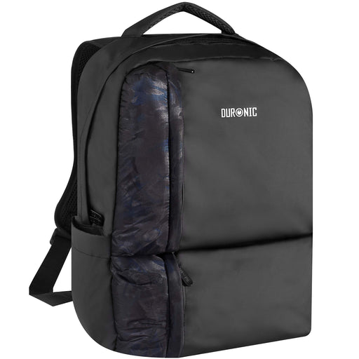 Duronic LB24 Zaino da viaggio leggero per sport / lavoro / scuola con custodia per laptop e tablet  42 x 17 x 30 cm  Resistente allacqua  resistente allacqua