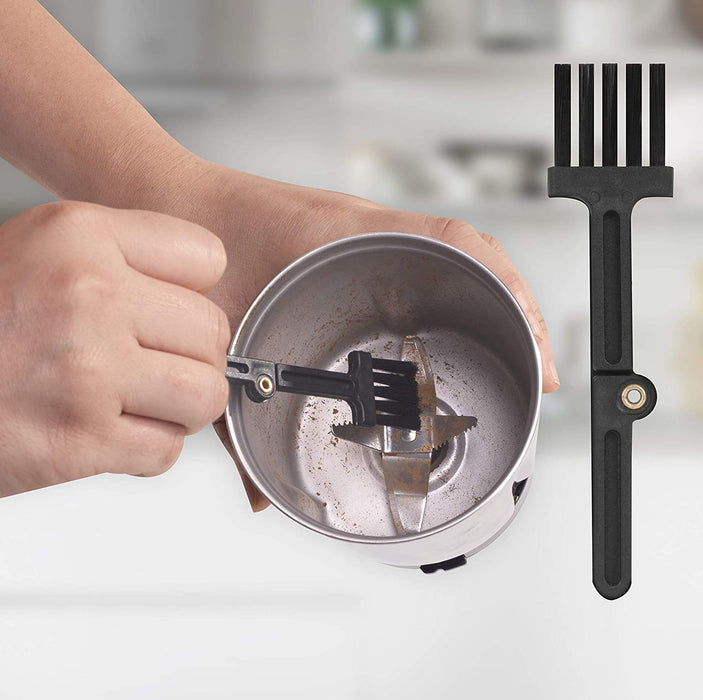 Macinacaffè Manuale Zassenhaus Barista 2.0 – Macinino In Acciaio Inox Con Macine Coniche, Regolazione Continua, Contenitore In Vetro