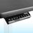 Duronic TT127BK Piano scrivania – Ripiano scrivania 120 cm x 70 cm - Compatibile con telai da scrivania Duronic – Piano di lavoro per ufficio ergonomico – Nero