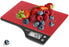 Duronic KS350 Bilancia da cucina | Bilancia ad alta precisione con display digitale | Portata 1g / 5 kg | Piattaforma in vetro Rossa | Funzione Tara | Ideale per cucina e pasticceria