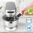 Duronic SM104 Robot da cucina | Impastatrice elettrica 1000 W | 6 Velocità e funzione pulse | Ciotola da 4 L e paraspruzzi | 3 ganci inclusi | Ideale per pasticceria e impasti