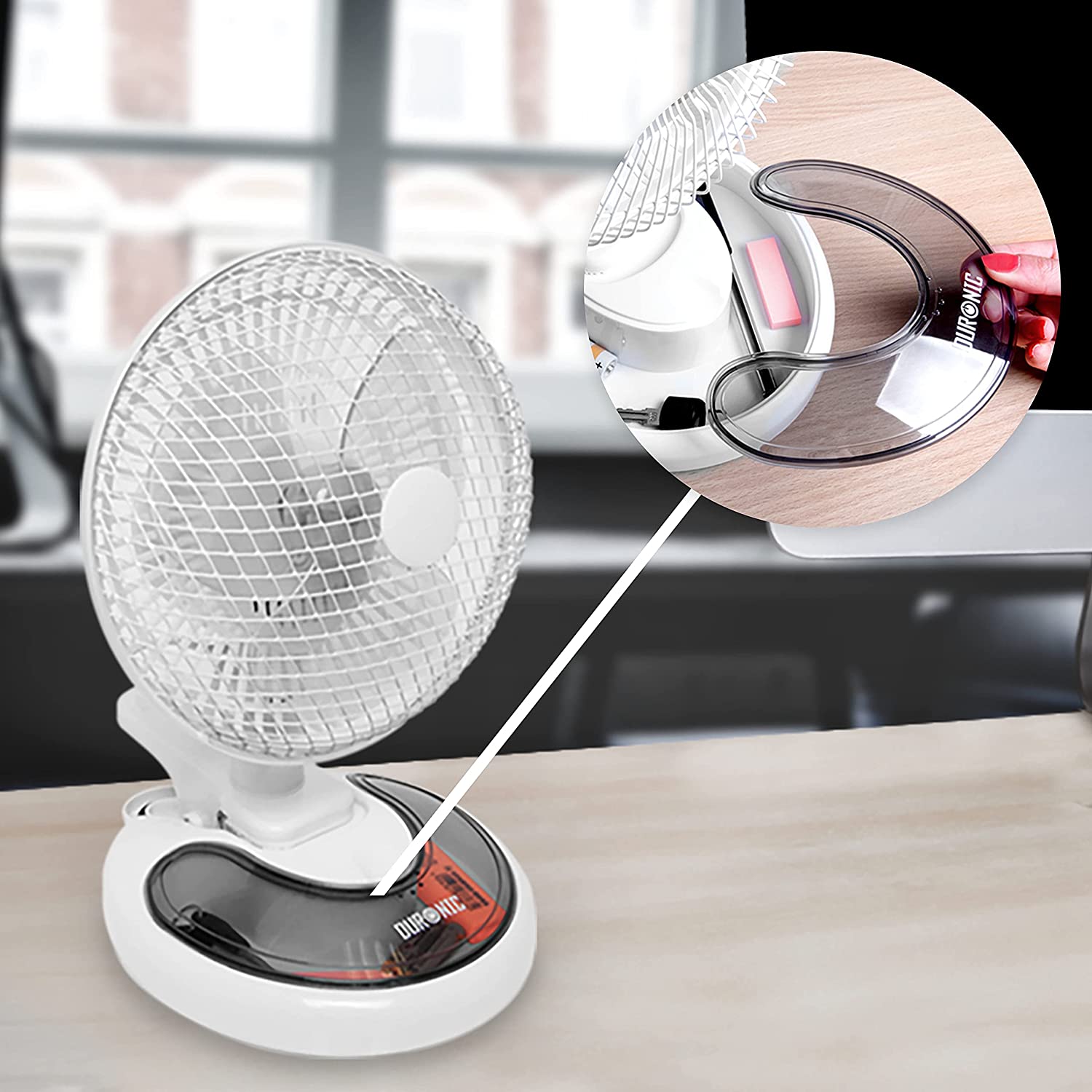 MUVIPMUVIP Ventilatore Da Parete 45W Con Telecomando -- 3 Velocità - Foto 7