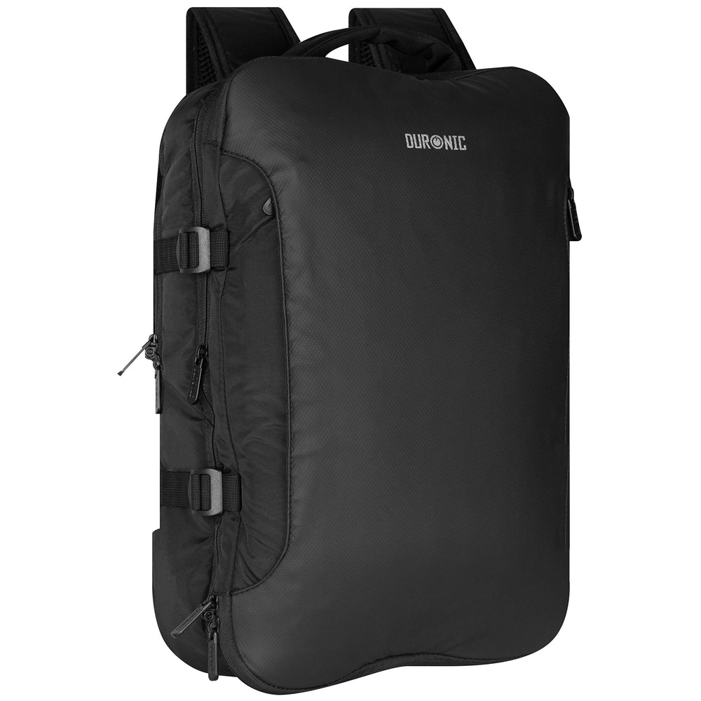 Duronic LB325 zaino da viaggio con tasca per laptop e tablet – 55 x 40 x 20 cm – bagaglio a mano / cabina universale – resistente all’acqua – viaggi, sport, scuola, outdoor, daypack