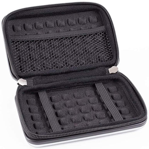 Duronic HDC3 SR Custodia rigida protettiva per disco rigido GPS carica batteria portatile | Borsa per dischi rigidi esterni 11 x 16 cm | Argento | Alluminio antiurto | Leggero e Compatto