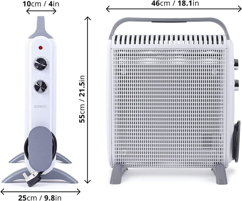 Riscaldamento mobile con radiatore a olio Riscaldamento elettrico,  termostato 1 livello di calore, silenzioso, portatile con