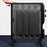 Duronic HV220 Stufa elettrica portatile 2000 W – Pannello radiante mica con termostato – 2 livelli di potenza - Riscaldatore a basso consumo – Riscaldamento rapido