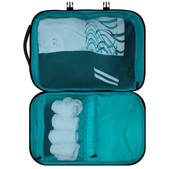 Duronic LB25 zaino da viaggio – bagaglio a mano o da cabina con tasca per laptop o tablet – 48 x 32 x 16 cm - resistente all’acqua – viaggi, sport, scuola, outdoor, daypack