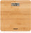Duronic BS503 Bilancia da bagno con design elegante in bambù, accensione automatica.
