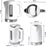 Duronic EK30 WE Bollitore Elettrico compatto, ideale per ottimizzare lo spazio in cucina