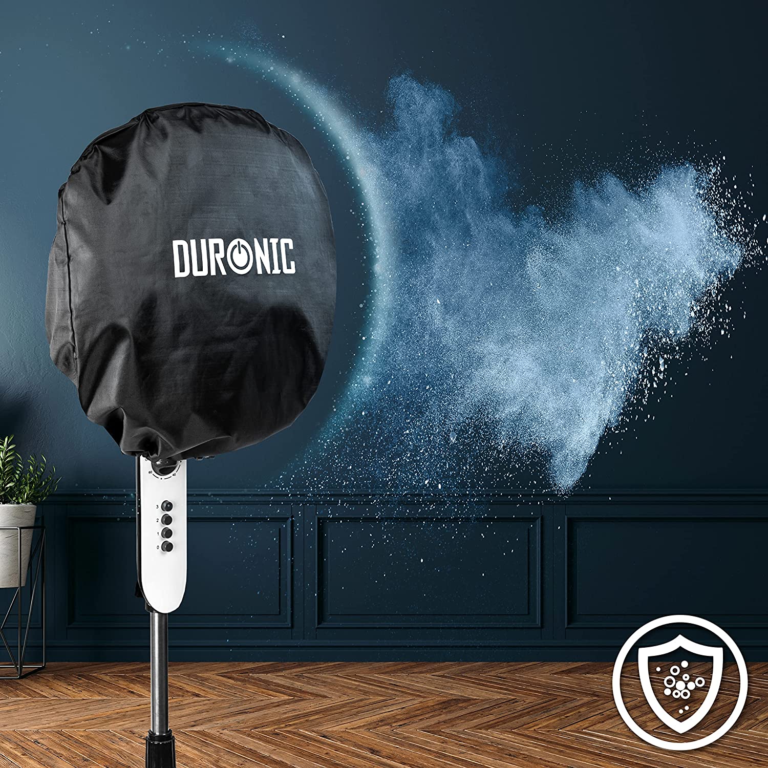 Duronic FN12/FN16 Cover antipolvere versatile, ideale per proteggere diversi modelli di ventilatori Duronic.