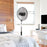 Duronic FN45 Ventilatore a piantana ideale per la camera da letto e il comfort durante la notte.