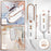 Duronic HS90 WE Dimensioni compatte con impugnatura pieghevole ergonomica.
