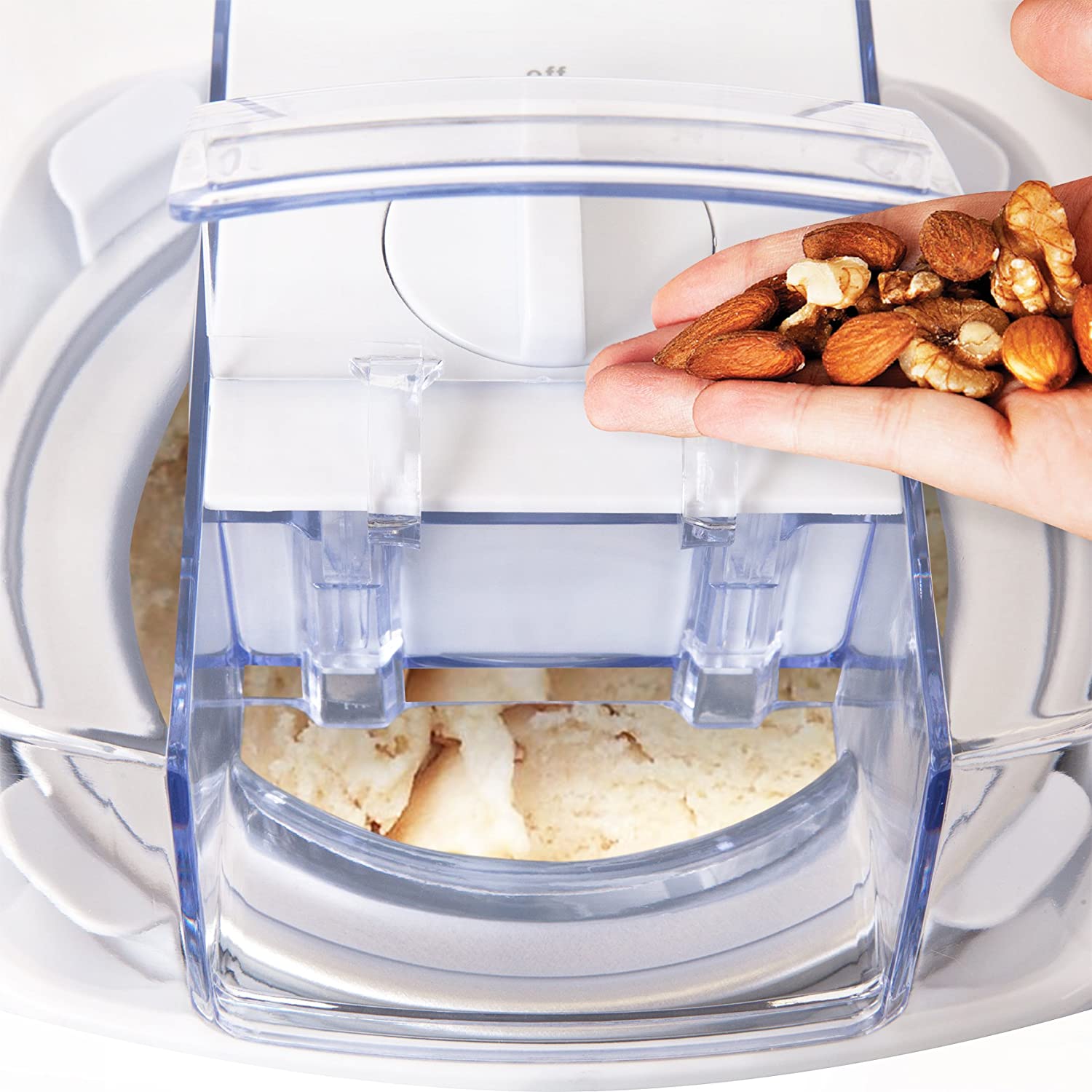 Duronic IM540 Gelatiera elettrica per preparare gelati e sorbetti fatti in casa con frutta fresca.