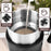 Duronic MF500 BK Montalatte con dimensioni interne e capacità da 500 ml.