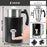 Duronic MF500 BK Schiumalatte automatico con misure compatte per ogni cucina.